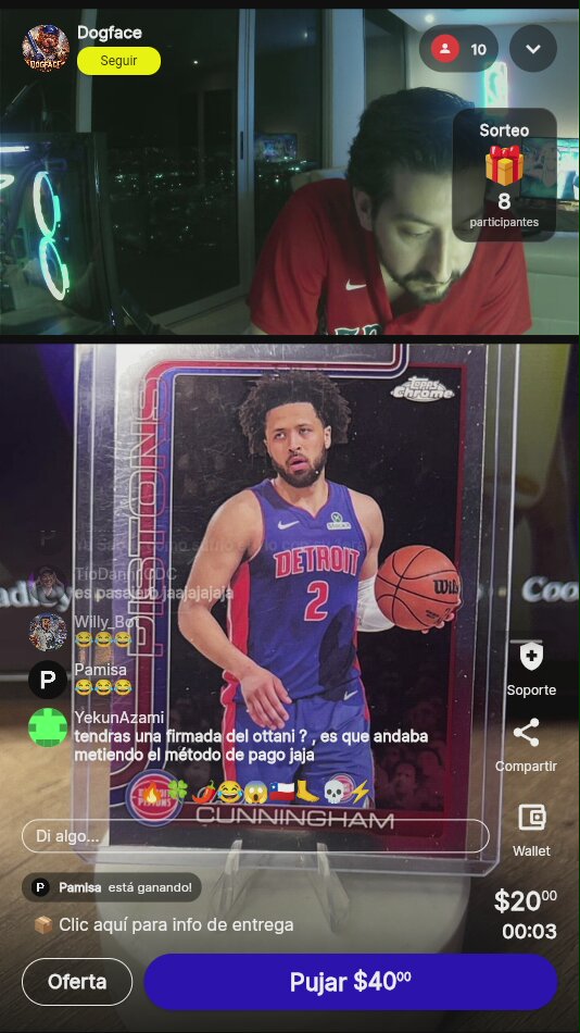 Cade Cunningham Panini Chrome