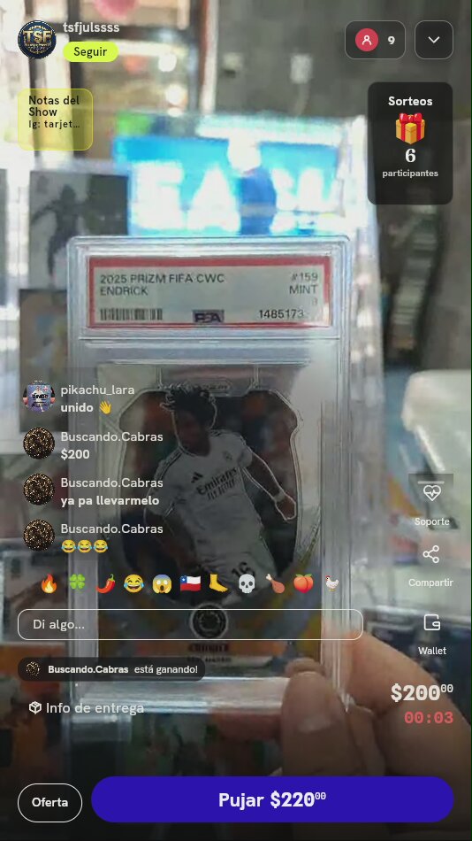 Carta Endrick 2025 Panini Prizm CWC