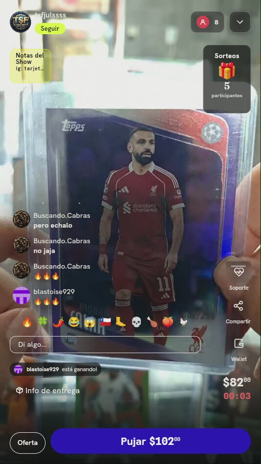 Carta Topps UEFA Mohamed Salah