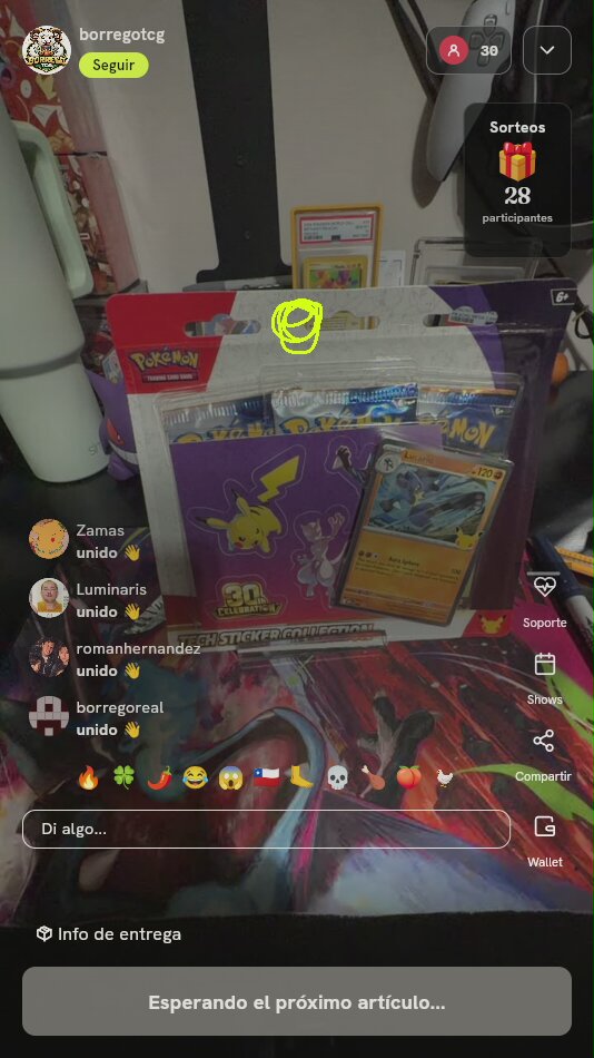 Pokémon 30th Celebration Tech Sticker Collection Lucario