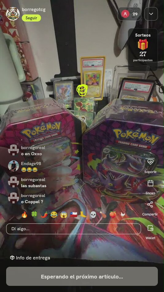 Lote de Latas Pokémon TCG