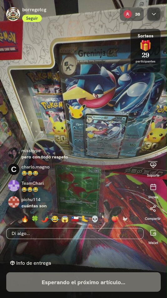 Carta Pokémon Coleccionable