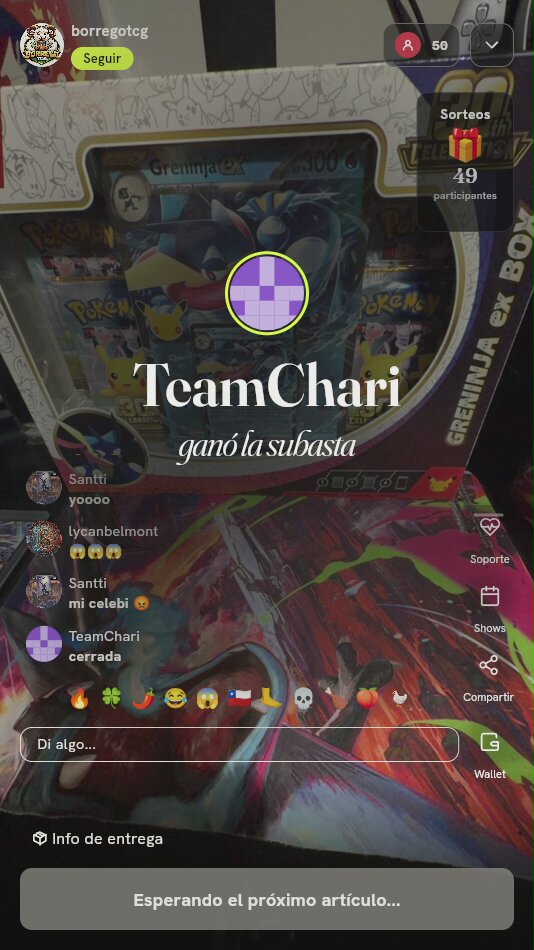 Pokémon Celebrations Greninja ex Box
