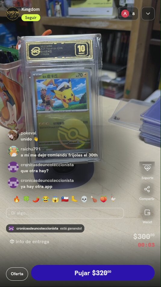 Carta Graded de Pikachu Pokémon