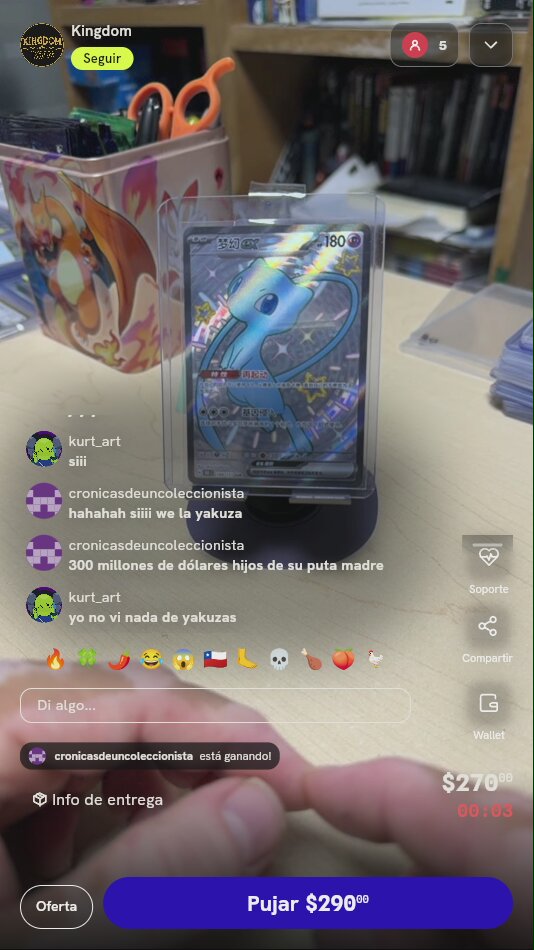 Carta Pokémon Mew ex Shiny
