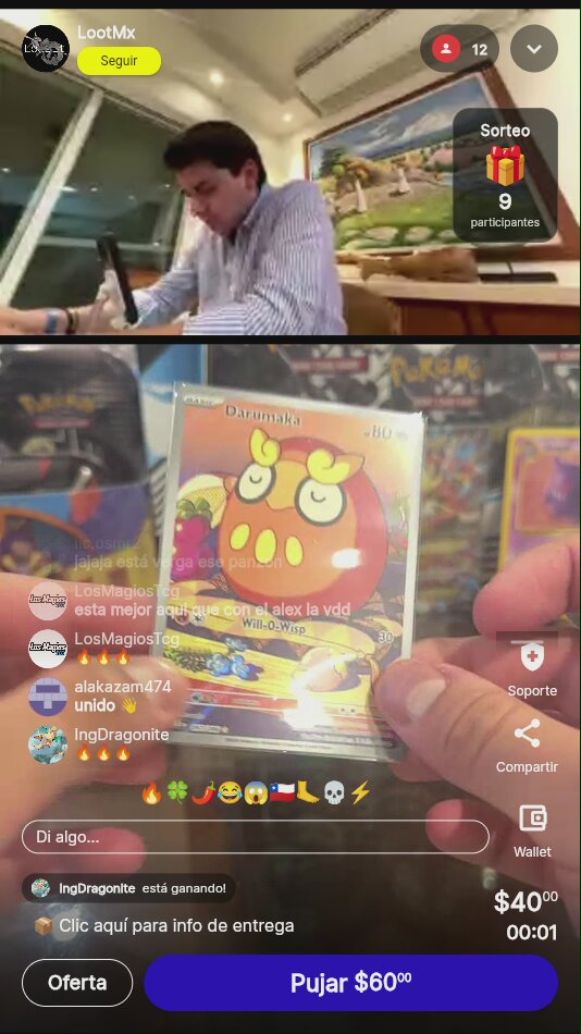 Pokémon Darumaka carta coleccionable
