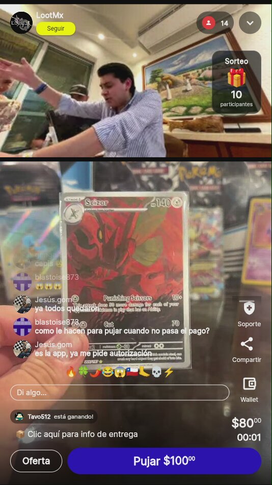 Carta Pokémon Scizor