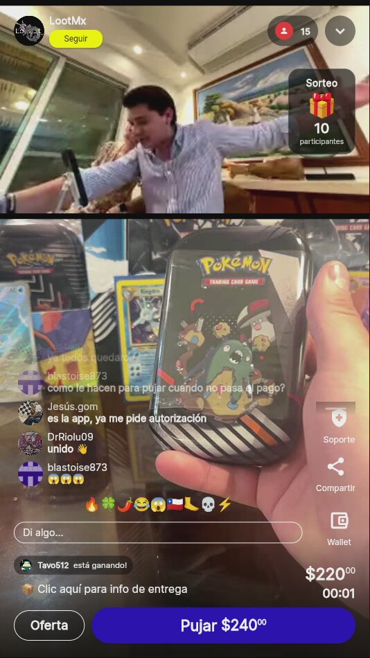 Mini Tin Black Bolt White Flare