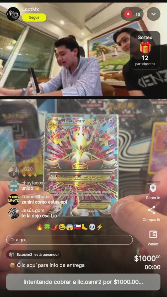 Mega EX Team Unidos Pokémon