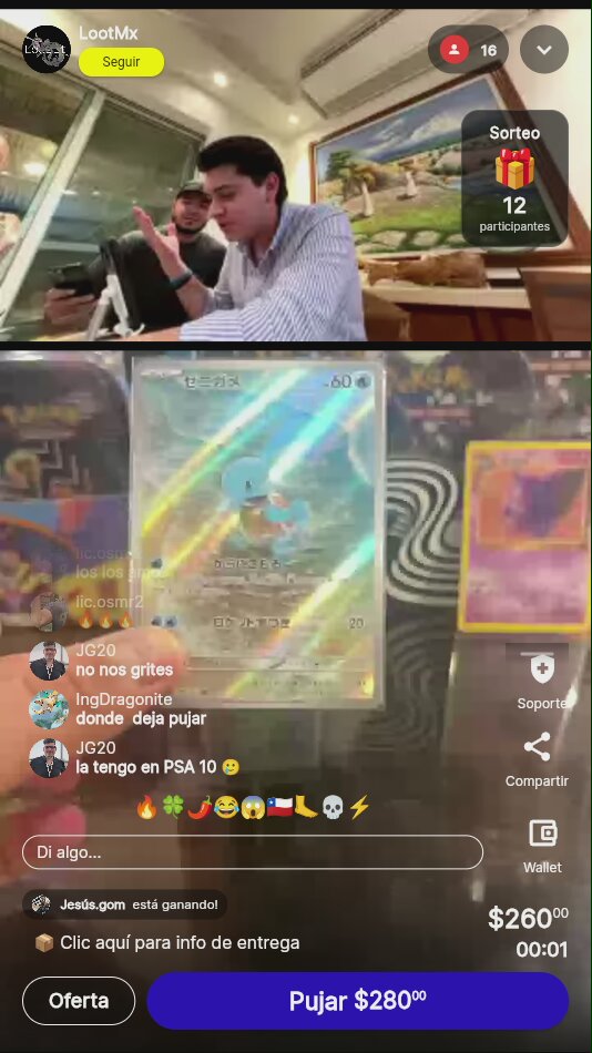 Squirtle y Gengar Pokémon TCG