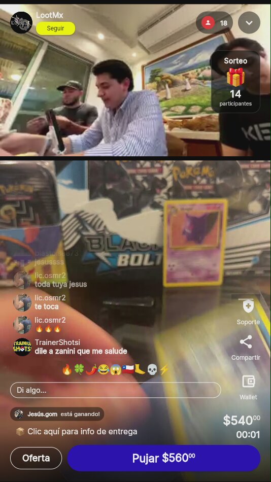 Kingdra Holo Swirl Pokémon Card