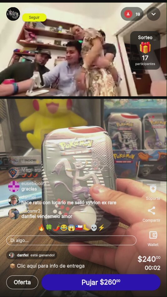 Lata Pokémon Sylveon EX