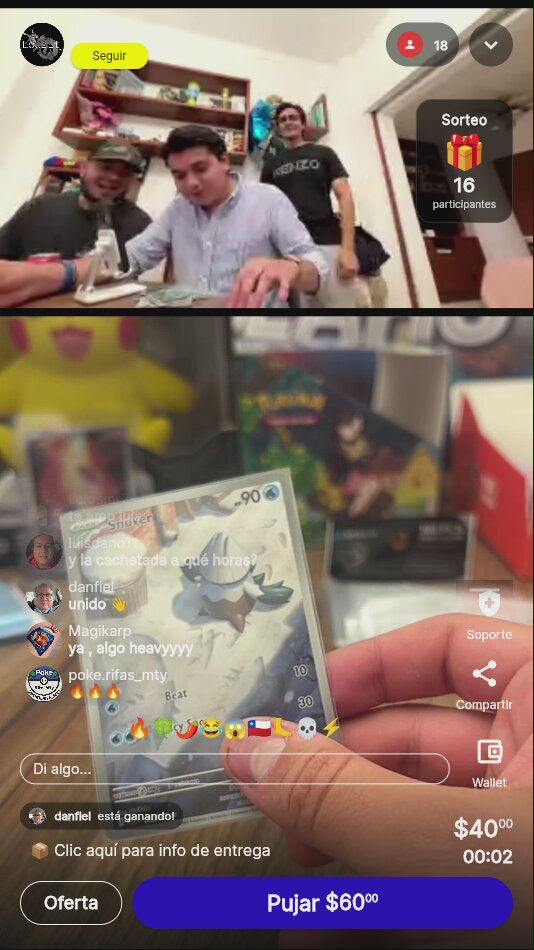 Carta Pokémon Snover Mega Evolución