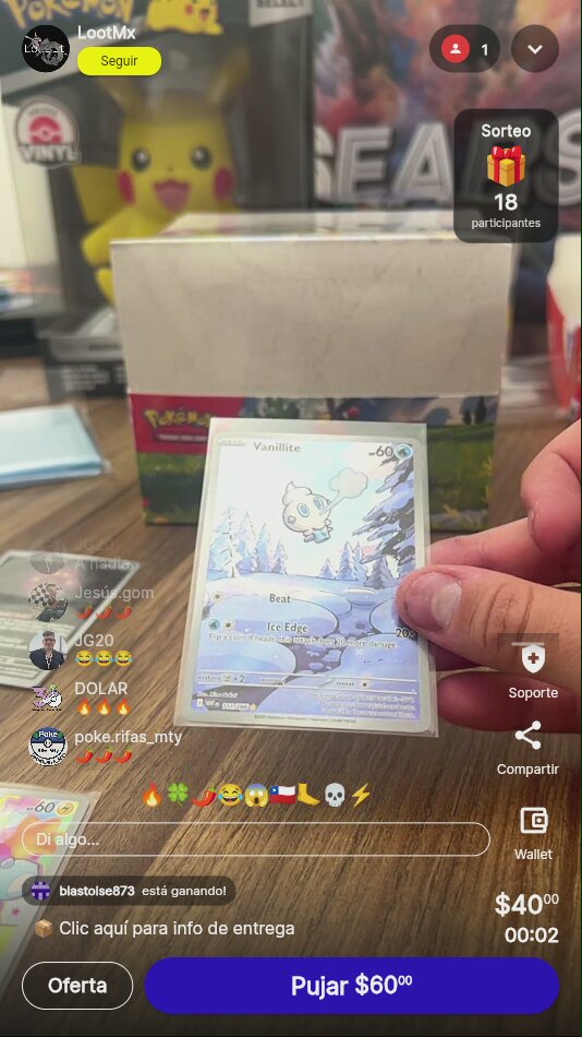 Carta Pokémon Vanillite Darkness Ablaze