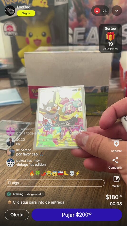 Pokémon Iono's Wattrel Ascended Heroes