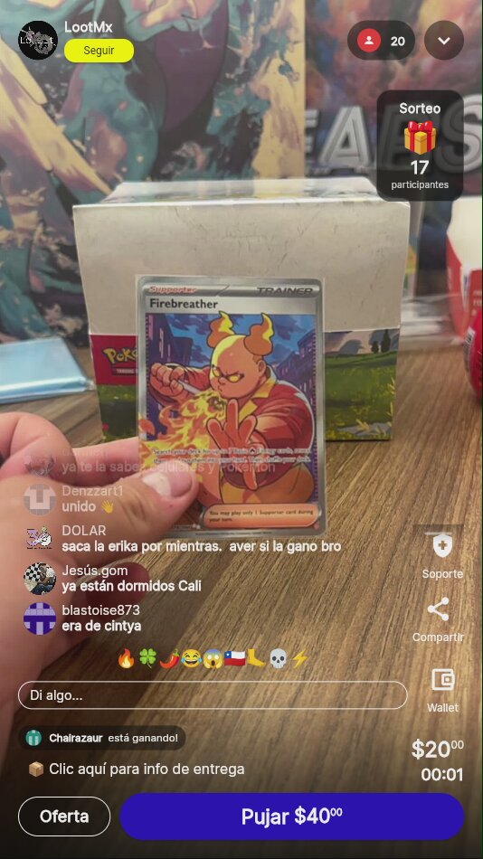 Carta Pokémon Charizard "Firebreathing"