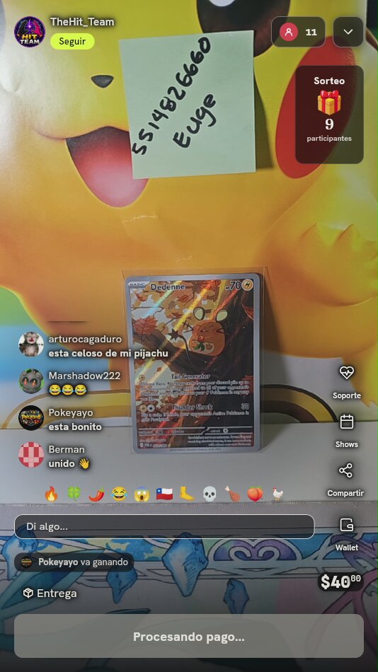 Dedenne Art Rare Perfect Order