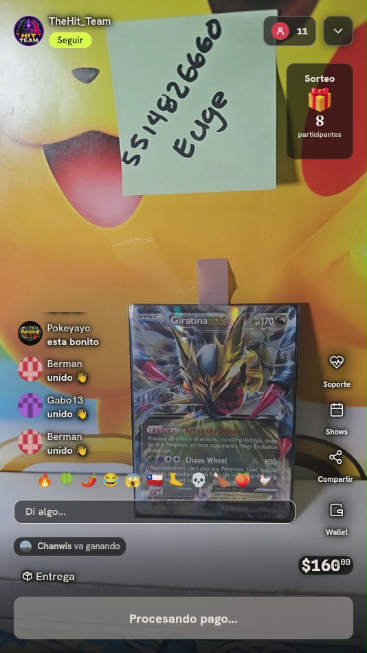 Carta Pokémon Giratina EX Ancient Origins
