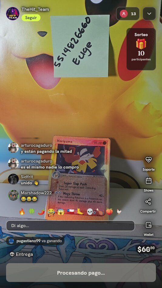 Hariyama EX Ruby & Sapphire 8/109