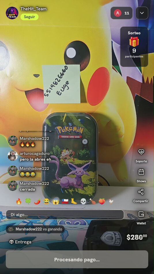 Mini Tin Pokémon Espeon