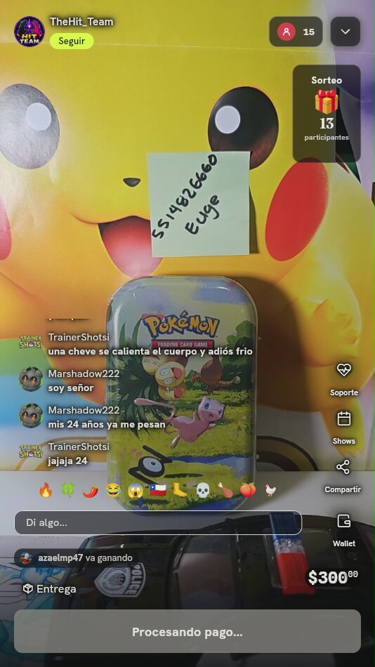 Lata Pokémon TCG Kanto Power Mini Tin Mew