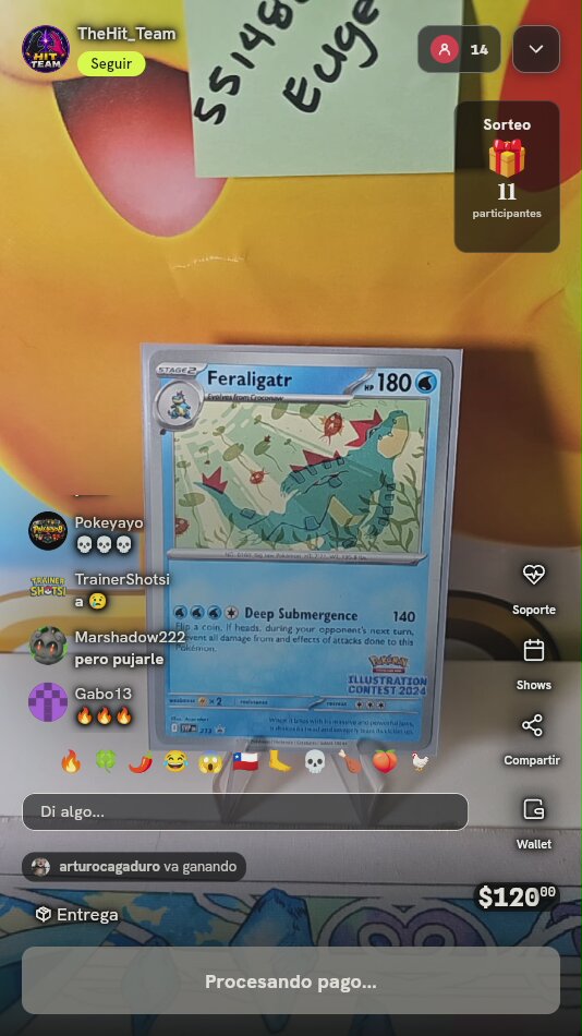 Feraligatr Illustration Contest 2024 Promo