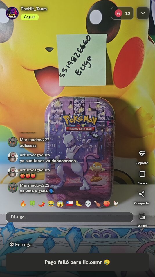 Pokémon TCG Mini Tin Mewtwo