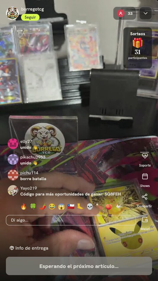 Lote de Cartas Pokémon Pikachu