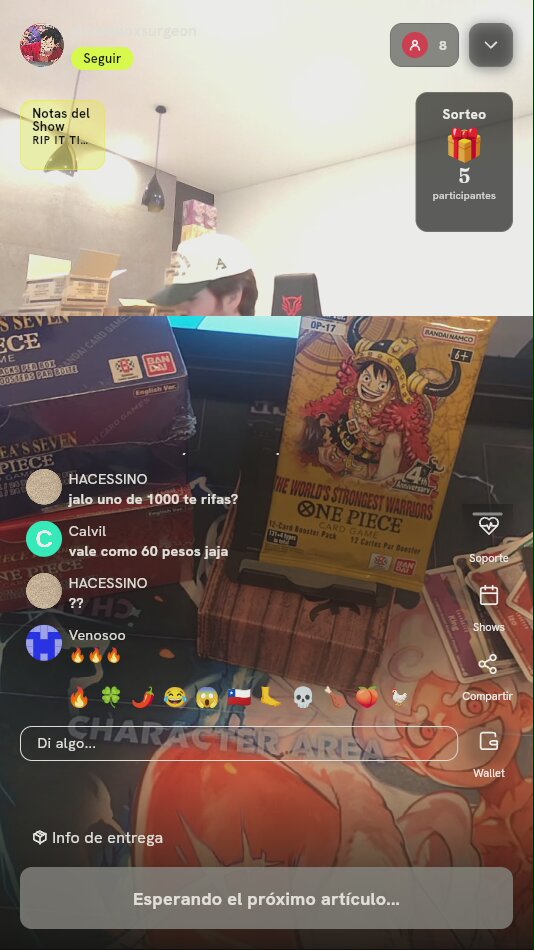 Sobre One Piece TCG OP-17
