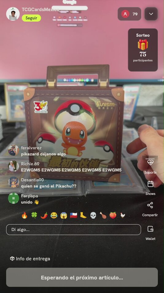 Box Pokémon Charmander 151 Chino