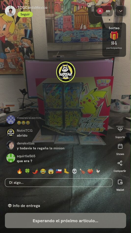 Caja Pikachu V-UNION Chino