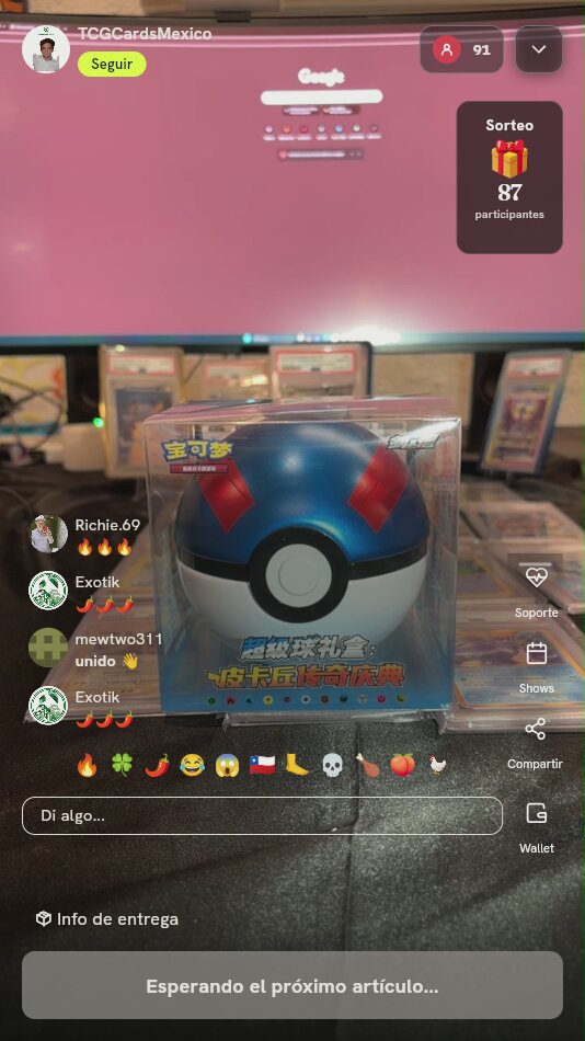 Caja Superball Pikachu Celebration Pokémon