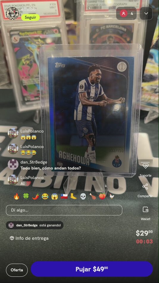 Carta Topps Samu Aghehowa FC Porto