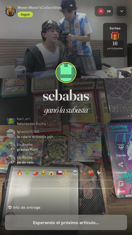 Artículo vendido