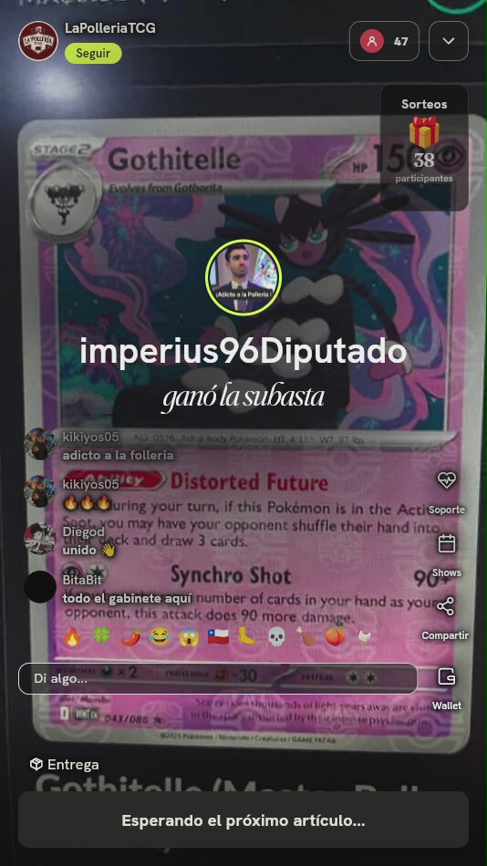 Carta Pokémon Gothitelle White Flare