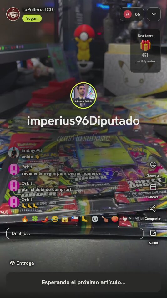 Paquete Blíster Pokémon Perfect Order