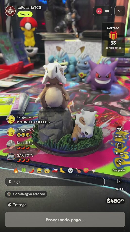 Figura Diorama Cubone Pokémon