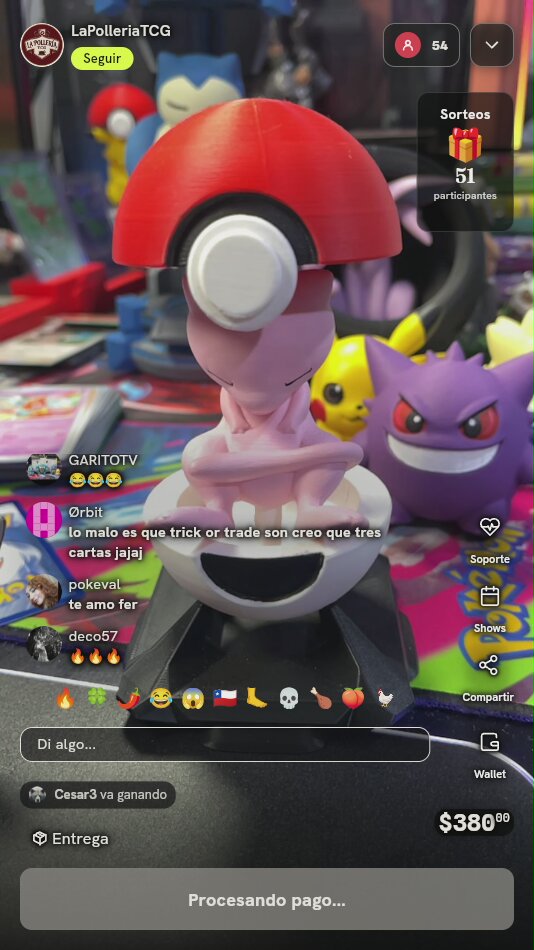 Figura Coleccionable Mew Pokéball