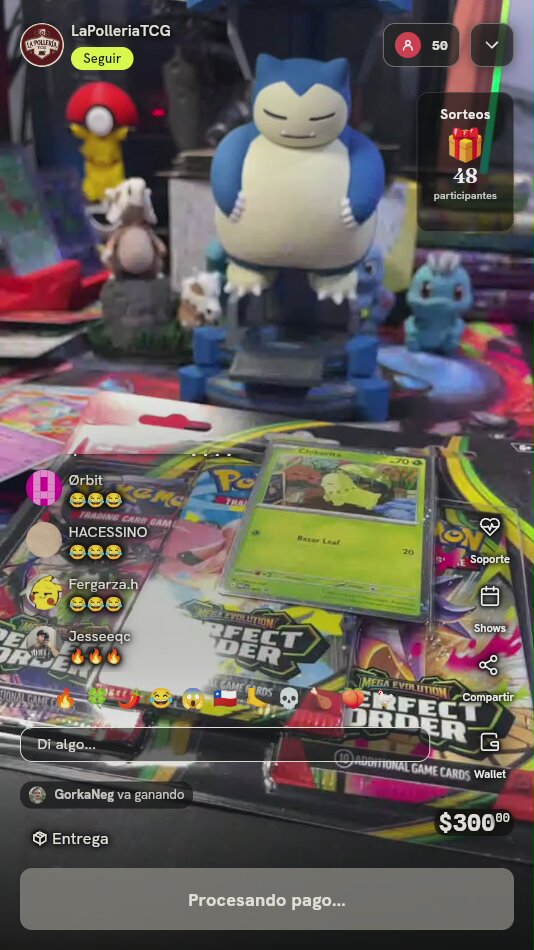 Carta Pokémon Chikorita y Blister Pack