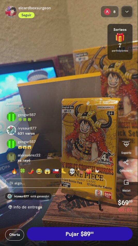 Artículo vendido