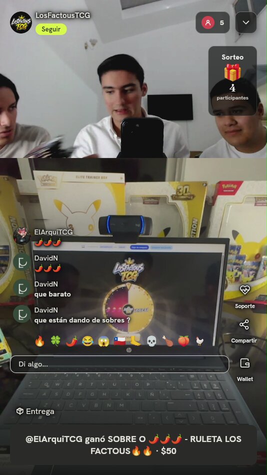 Sobre de Cartas Pokémon TCG