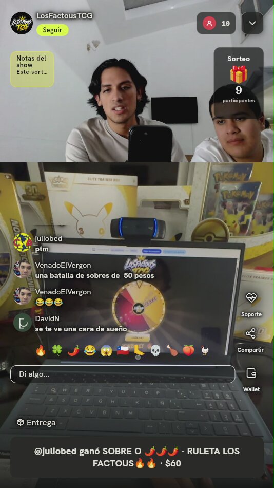 Sobre de Cartas Pokémon