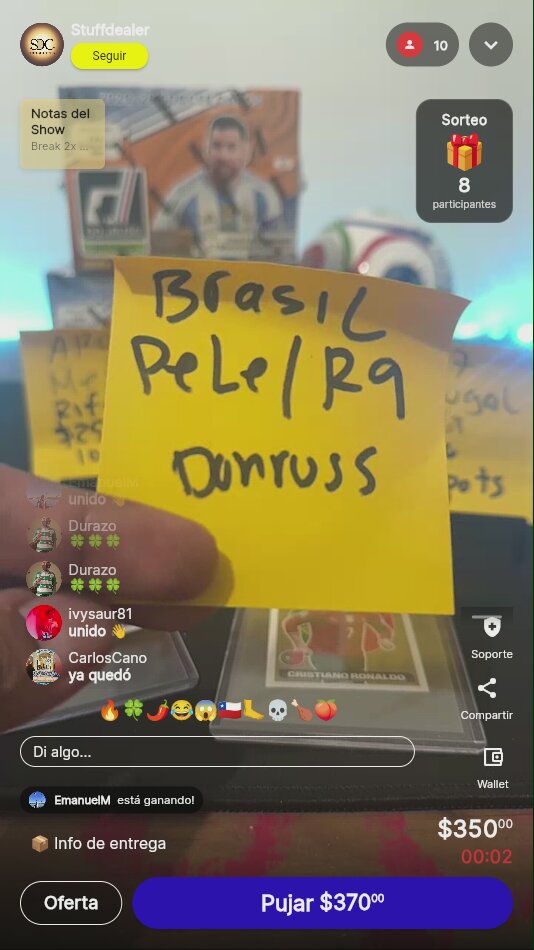 Artículo vendido