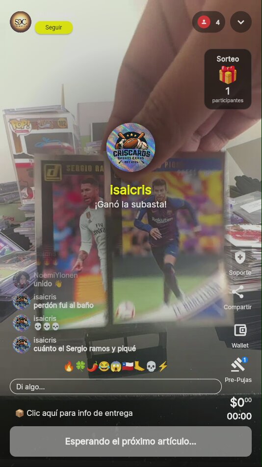 Artículo vendido