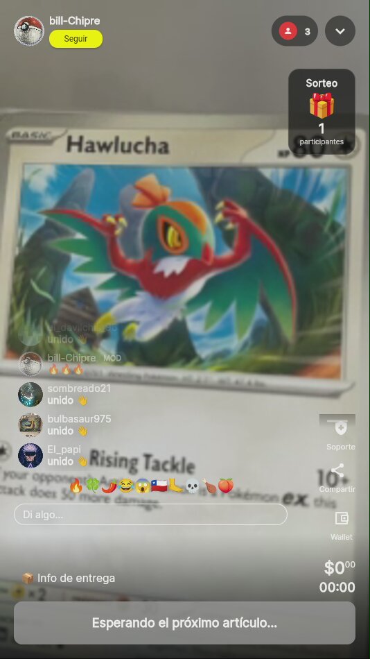 Artículo vendido