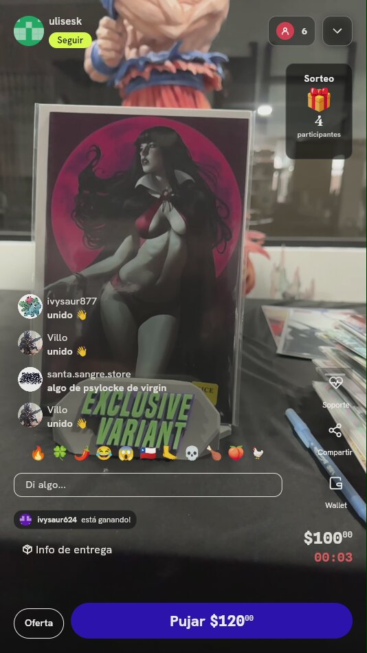 Cómic Vampirella #2 Artgerm Virgin