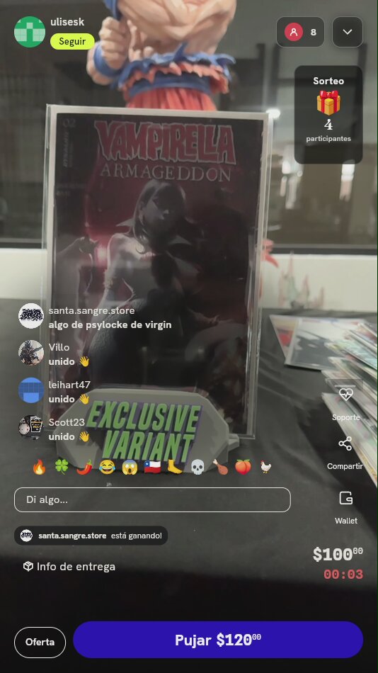 Cómic Vampirella Armageddon #2 Foil