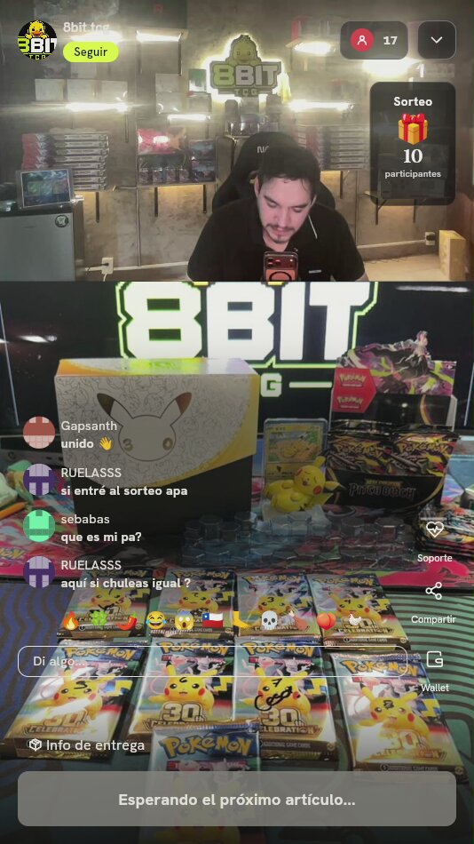 Lote de Sobres Pokémon Celebrations