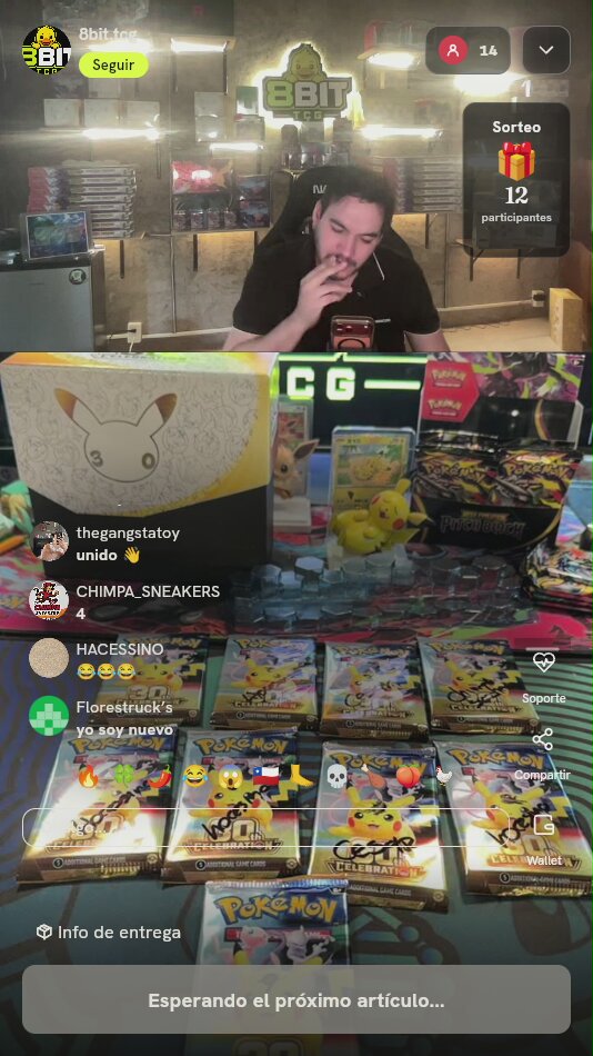 Lote Sobres Pokémon Celebrations
