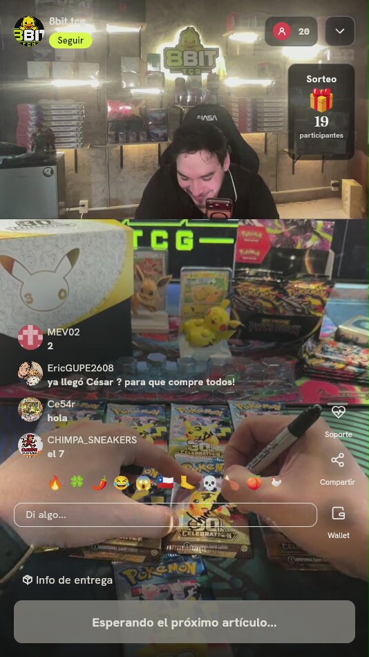 Lote Sobres Pokémon Celebrations